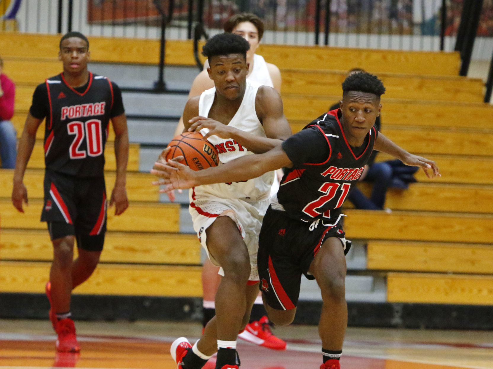 Portage at Munster boys basketball